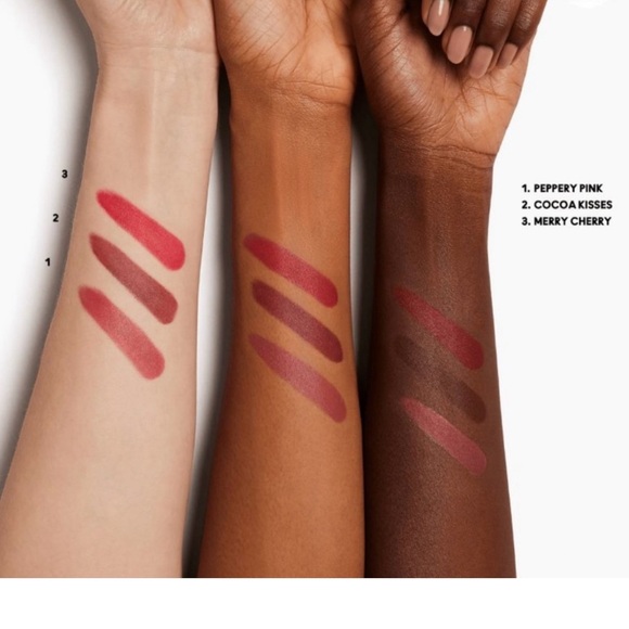 MAC Powder Kiss Velvet Blur Slim Stick Lipstick Cocoa Kisses NIB - Picture 3 of 5